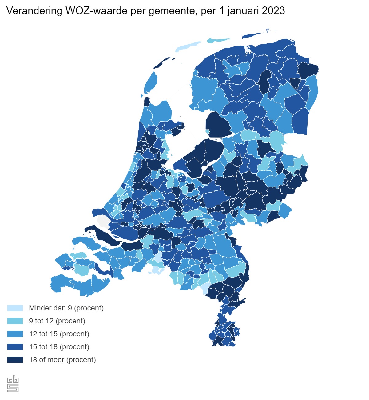 Opnieuw recordstijging WOZwaarde Gemeente.nu